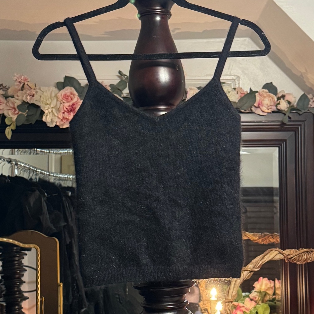 Ralph Lauren Angora Rabbit hair Cami tank small